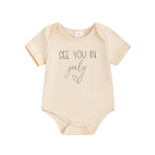 Image of woshilaocai Baby Announcement Bodysuit Pregnancy Reveal for Family | Pregnancy Reveal Ideas&New Baby Surprise for Grandparents, Husband, Aunt, Uncle, Gender Natural Romper, Funny Announcement