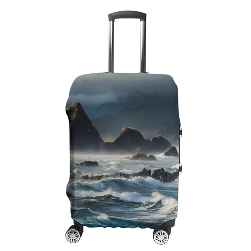 NTVOWPZO �g���x�����Q�b�W�J�o�[ �L�k�� �X�[�c�P�[�X �v���e�N�^�[ ���h�~ ����\ �R Meet The Sea ���Q�b�W�X���[�u Tsa���F �L�����[�I���J�o�[ ��ו��J�o�[ 18~32�C���`�̉ו��ɑΉ�, �z���C�g, S, ���_���B
