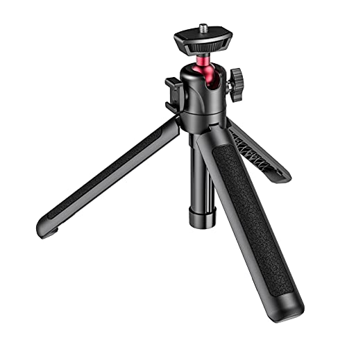 Perche à selfie extensible SCRUBY 4 sections 44cm à rotule 1/4 pour microphone et appareil photo