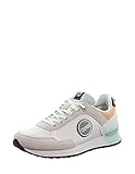 mellow peach online shop  Colmar Travis Mellow Damen Sneaker aus Stoff White Lt Blue Peach 141, Weiß - Weiß - Größe: 36 EU