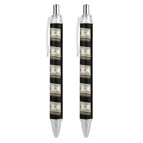 Bolígrafo retráctil de 0.5 mm para suministros de escritorio de oficina, pack de 4