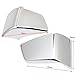 HIYOYO Motorcycle Chrome Battery Side Fairing Covers For Honda Shadow ACE VT750 VT400 VT 400 750 1997-2003