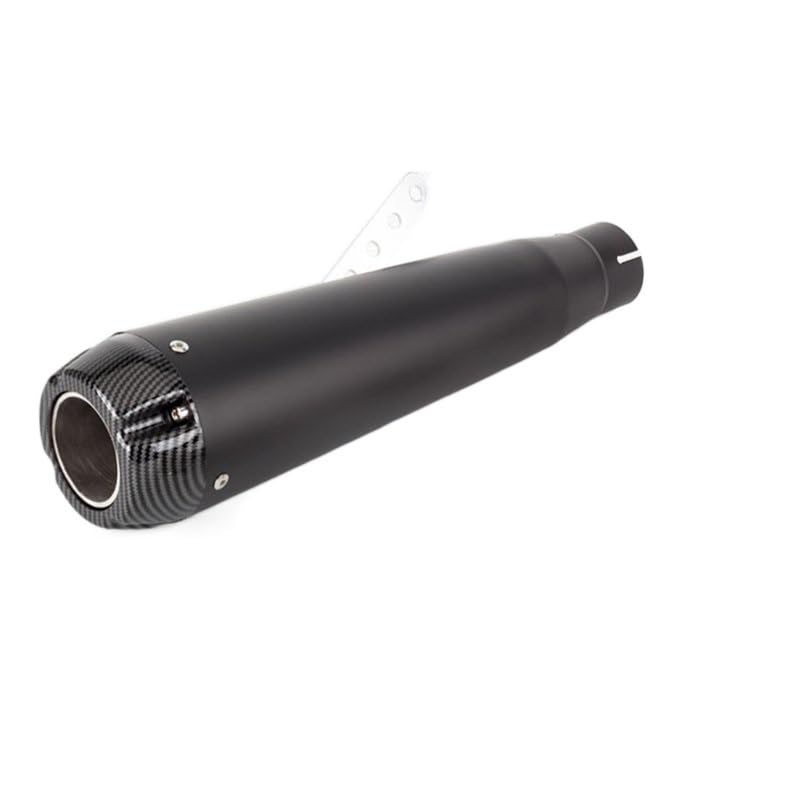 Pot d'échappement Rebel 500 universel noir réduction 36-51mm pour moto