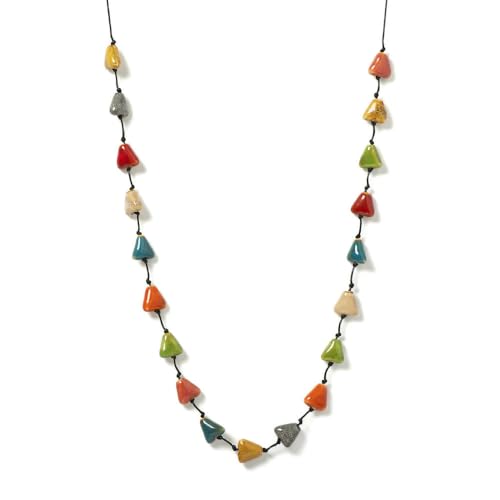 Collier bracelet triangle fait main en céramique de haute qualité par QXDZSW
