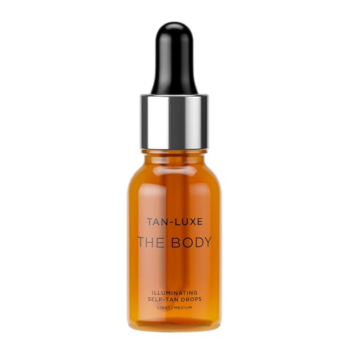 TAN-LUXE THE BODY Self Tan Drops, Add Tanning Drops to Skin Care for Custom Body Tan