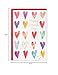 Hallmark Valentines Day Cards, Happy Heart Day (Pack of 6 Cards with Envelopes)