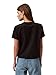 Calvin Klein Women's Archive Logo V-Neck T-Shirt Black