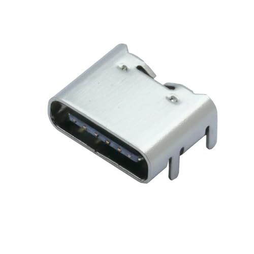 Conector USB Tipo C SMT de 6 pines ideal para placas de circuito impreso en proyectos DIY 4