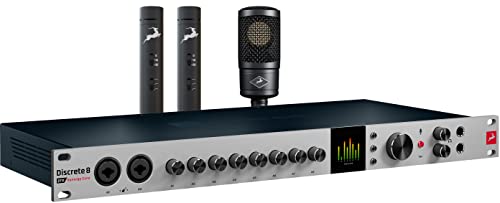 Antelope Audio Discrete 8 Pro Synergy Core 26X32 Thunderbolt 3 And Usb 2.0 Audio Interface With 2 Edge Note And 1 Edge Solo Mic, Bitwig Studio Daw, Auto-Tune Synergy And 37 Fx Included #TOP11
