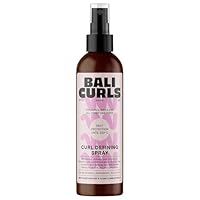 BALI CURLS Curl Leave In Diffusing-Heat Protection Spray – Definierendes Hitzeschutzspray für lockiges Haar – Pflegender Hitzeschutz für Haare – Für gesunde und geschützte Locken – 150ml