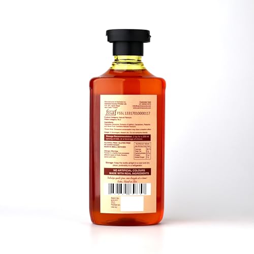 Image of Carmine Zero Sugar Syrup - 330g | Kesar Milk Masala | Sweetened with Pure Monk Fruit | Natural, Plant-Based Sweetener | No Artificial Sweeteners or Additives