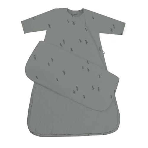 Image of GUNAMUNA Unisex Long-Sleeve Sleep Sack, Wearable Sleep Bag for Toddlers and Babies, Soft Rayon