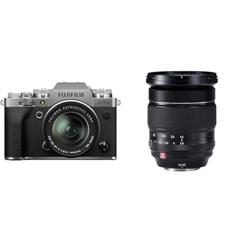 Image of Fujifilm X-T4 26 MP Mirrorless Camera Body (X-Trans CMOS 4 Sensor, EVF, Face /Eye AF, 5-Axis IBIS, Va
