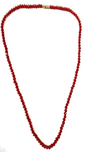 See full amazon price history chart for Manbhar Gems Crystal Necklace Round Faceted Beads 1 Layer Unique Red Mala for Girl and Women Fashion Jewellery Manbhar Gems Crystal Necklace Round Faceted Beads 1 Layer Unique Red Mala for Girl and Women Fashion Jewellery (B089S8239S) Amazon Price History, Amazon Price Tracker