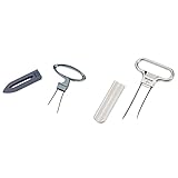 Peugeot 200367 Federzungen-Korkenzieher Mathus Basalte & Westmark Ent- und Verkorker, Klingen-/Spangenkorkenzieher, Inkl. Kapselheber, Zinkdruckguss/Stahl, Ah-So, Silber, Verchromt, 6285556C