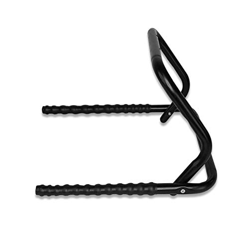 NAIZY Soporte de pared para bicicleta, plegable, hasta 40 kg, color negro Cover