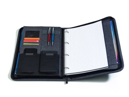 Classeur 4 anneaux WEDO College A4 gris pour classer vos documents scolaires - 6