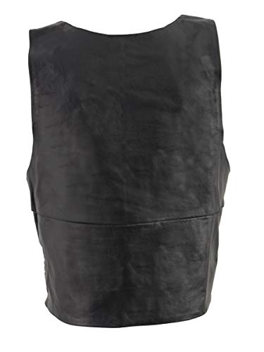 Image of Milwaukee Leather Premium Motorcycle Biker Rider Leather Vest for Women |LKL|ML|MLL|SH