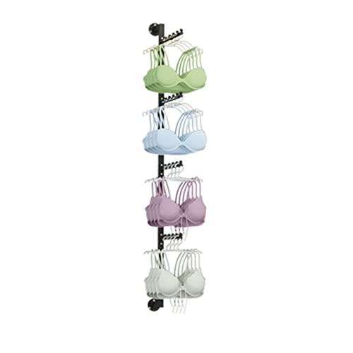 Support mural pour soutien-gorge en métal pour organiser la lingerie de magasin