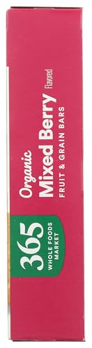365 By Whole Foods Market 099482484323 Organic Mixed Berry Cereal Bar 6 Count thumb #4