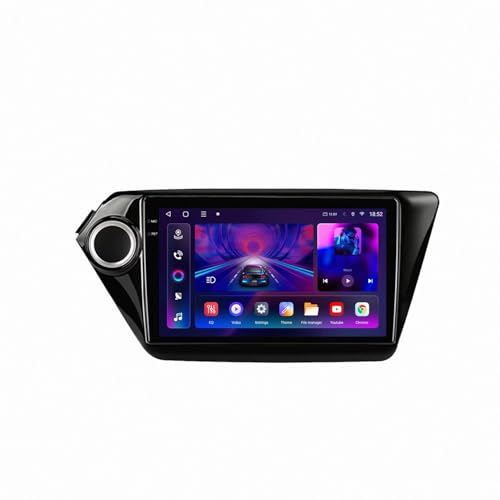 Estéreo de Automóvil para Hyundai Elantra Korea 2006-2011 Cámara Trasera - HD Pantalla Carplay Mirror Link - Portátil Radio Coche Bluetooth con Asistencia de, 8 Nuclear 8G+256G