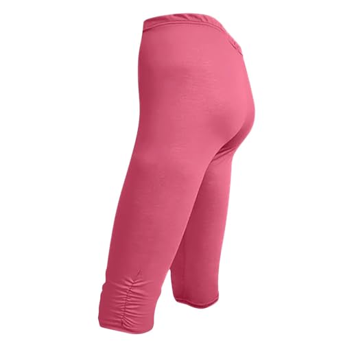 Girls Capris Leggings Stretchy School Yoga Workout Cropped Skinny Pants Tights Kids Toddler Athletic Workout Trousers2