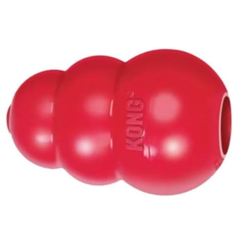 KONG King Hundespielzeug, klassisch, Größe XXL, Rot, 2 Stück