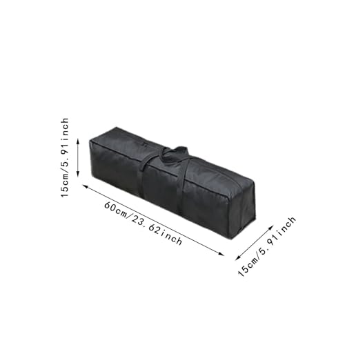 Large Sports Duffle Bag Water Resistant Dustproof Rectangular Long Luggage Bag Camping Travel Equipment Storage for Tent Pole, 60cmx15cmx15cm2