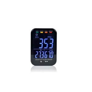 LC-531G CO2-Monitor, Air Quality Professional Monitor for Homes, Cars, Travel-Carbon Dioxide Detector, CO2 Sensor