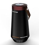 Ozone Odor eliminator,Ozone Generator Machine Plus Ionic Air Purifier for Car and Home to Remove Pet Odor,Smoke Smell,Dust Mites, Allergens, Portable Rechargeable Deodorizer, Filterless Red