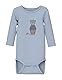 NAME IT Baby-Jungen Nbmriss Ls Body Box Langarmbody, Niagara Mist, 62