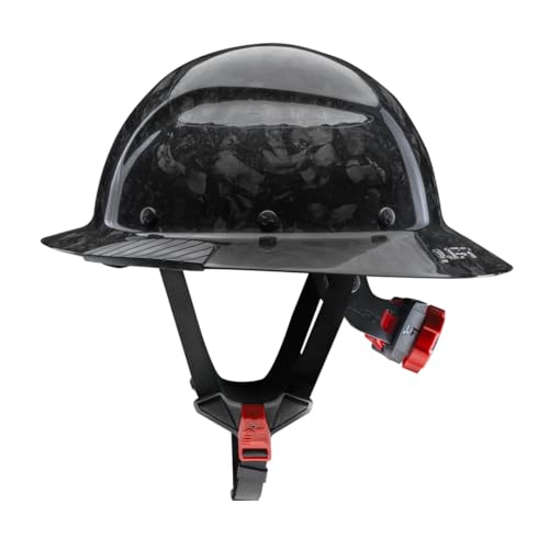 Lift HDCF-24MKG - Dax Forged Carbon Gloss Hard Hat with Tote Bag