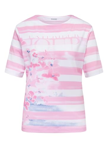 Rabe T-Shirt Gedruckter Ringel in Rosa für Damen