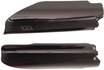 Acerbis Lower Fork Cover Set Black for Suzuki RMZ250 2007-2018