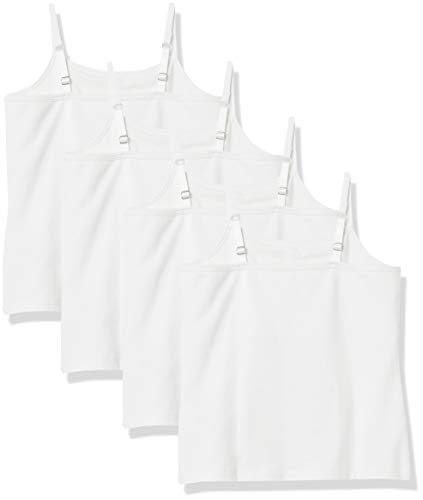Amazon Essentials Girls and Toddlers' Shelf Layering Camisole, Pack of 42