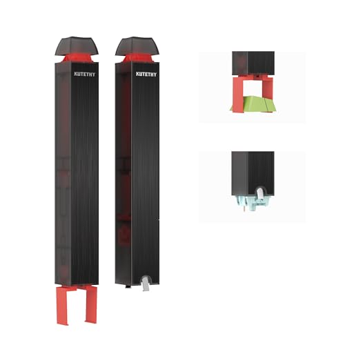 kutethy Twins Switch Puller Keycap Puller for Mechanical Keyboard DIY Tool Easily Remove and Replace Gaming Keyboard Switches and keycaps(Black