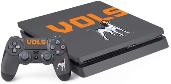Skinit Decal Gaming Skin Compatible with PS4 Slim Bundle - Officially Licensed University of Tennessee-Knoxville Vols Design