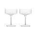 Produktbild Ancient vine green Schön gemacht 2ST Ripple Champagne Saucer Cocktail-Glas Champagner Glas 2er-Set Lebenswichtig (Color : 300ml)