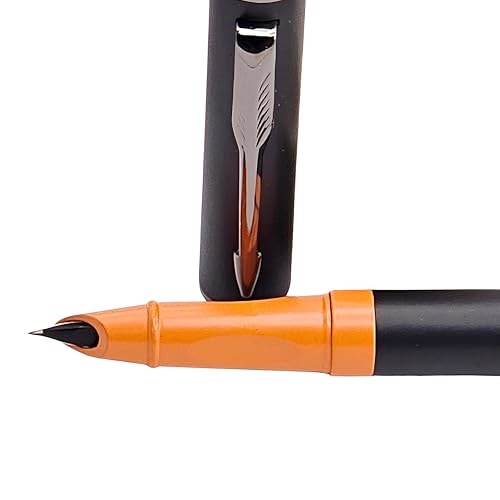Image of Venti Fountain Pen - Metal Luxury Pen, Schmidt Nib (Medium), Best Pen Gift Set for Men & Women, Professional, Executive, Office, Nice Pens,Return Gift (F5066-Green)
