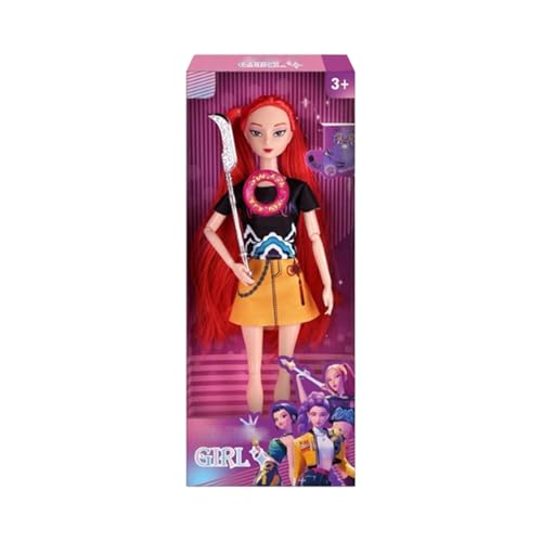 Muñecas Rumi-Mira-Zoey, Juego de Figuras Articuladas con Ropa y A...