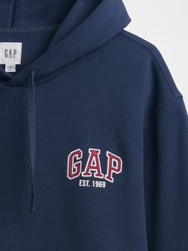 Image of GAP Men's Hooded Est. 1969 Logo Pullover