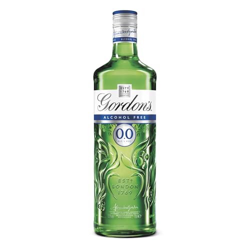Gordon's Alcohol Free Spirit | 0% vol | 70cl | Created with the Gin Botanicals Used in Gordon's London Dry | Piny Juniper Character | for an Alcohol Free Gin & Tonic