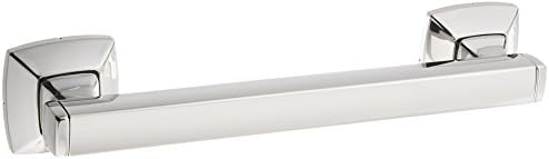 Moen YG5112BN Voss Collection Safety 12-Inch Stainless Steel Transitional Bathroom Grab Bar, Nickel