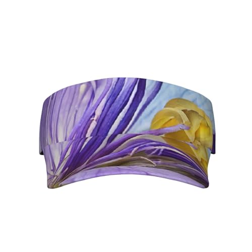 Northern Lights Pintura Orquídea Impresión Deporte Viseras Ajustable Protector Solar Gorra Gorra De Béisbol para Mujeres Hombres Elegante
