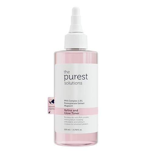 Refine And Glow Toner PHA — The Purest Solutions | تونر PHA الوردي المنقي والمفتح للبشرة الحساسة