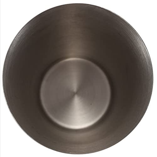 Mélangeur en acier inoxydable shaker à cocktail pack de 4 gobelets argentés