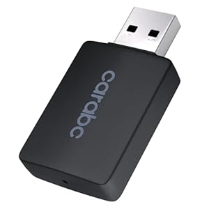 CARABC B1 Draadloze CarPlay Adapter Converteer Wired Carplay Dongle naar Draadloze Carplay, Plug and Play, Online Updates, 5GHz WiFi Bluetooth voor Auto vanaf 2015 iOS 10+ Zwart