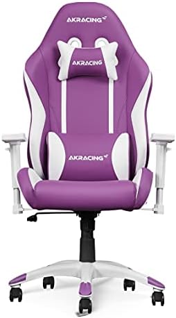 AKRacing California Gaming Chair XS Extra Small, Swivel, Rocker and Seat Height Adjustment Mechanisms with 5/10, Purple