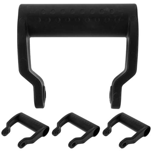 Housoutil アングルグラインダー補助ハンドルm8交換用 高サイドハンドル 滑り止めグリップ設計作業用工具 電動グラインダーアクセサリー 4個セット