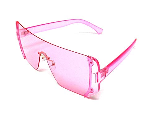 Dweebzilla Malibu Rimless Full Shield Mono Lens Sunglasses